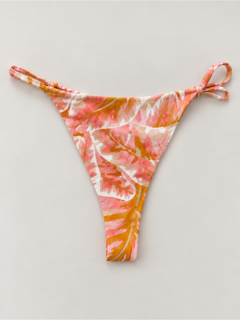 STONE FOX SWIM Isle Bikini Bottom in Hot Tropix